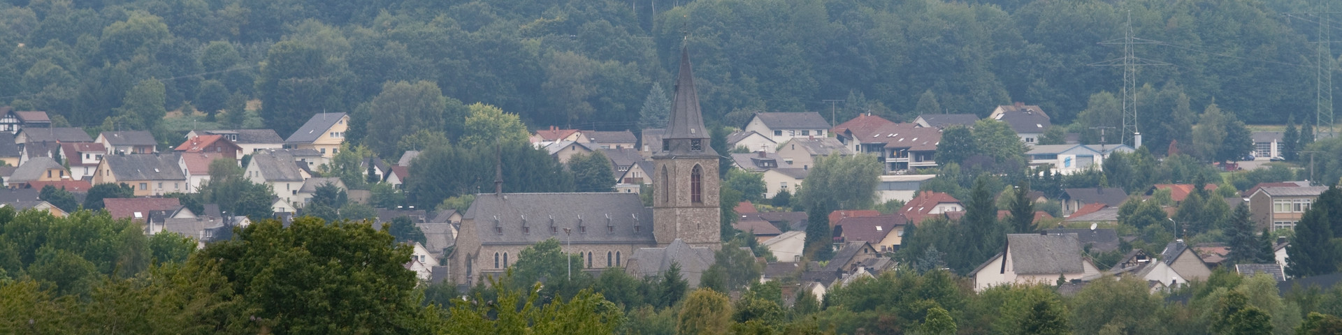 Blick auf Westerwaldgemeinde Blick auf Westerwaldgemeinde
